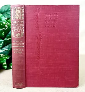 *Signed w/ Memorabilia* Canada and the United States by H. Keenleyside - 1952 HC - Picture 1 of 18