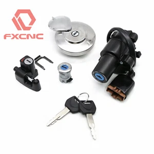 Ignition Switch& Gas Fuel Cap&Seat Lock&Helmet Lockw/2Keys For CRF250L/LA - Picture 1 of 8