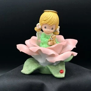 Precious Moments Expressive Blossoms Coral Rose of Desire - Picture 1 of 4