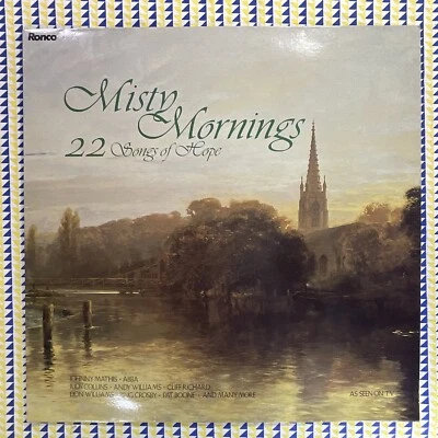 Misty Mornings - 22 Songs of Hope - LP Vinyl Record Compilation Album Record - Image 1 of 4