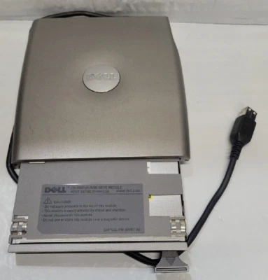 Dell D/Bay PD01S Latitude D-Series External Laptop/Notebook CD-Rom Drive - Image 1 of 3