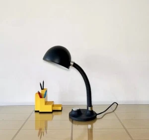 Vintage Table lamp, Hillebrand, 70s, Mid Century, Industrial, Bauhaus, Metal - Bild 1 von 8