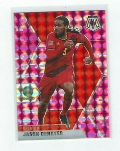 2020/21 PANINI MOSAIC UEFA EURO JASON DENAYER PINK MOSAIC PRIZM #12 BELGIUM - Picture 1 of 1