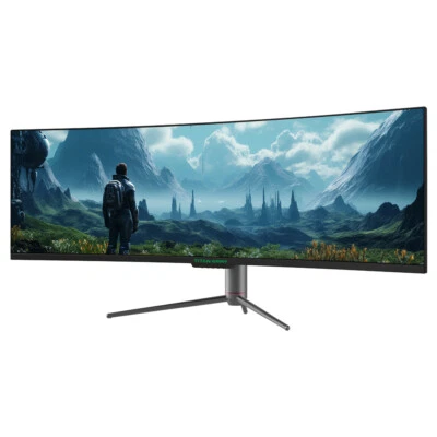 TITAN 49-Zoll Curved Gaming Monitor,CSOT HVA Panel,32:9,1800R,3840×1080 Monitore - Bild 1 von 4