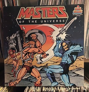 *Masters of the Universe* NM LP Kid Stuff KSS-5042 He-Man Skeletor 1983 MOTU - Picture 1 of 5