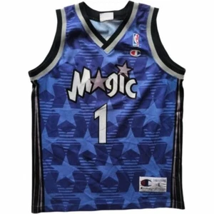 Orlando Magic Tracy McGrady Champion EU NBA jersey size Boys L - Picture 1 of 8