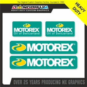MOTOCROSS MX AUFKLEBER AUFKLEBER GRAFIK MOTOREX GABELSCHUTZ CR KTM KX RM YZ FC - Bild 1 von 1