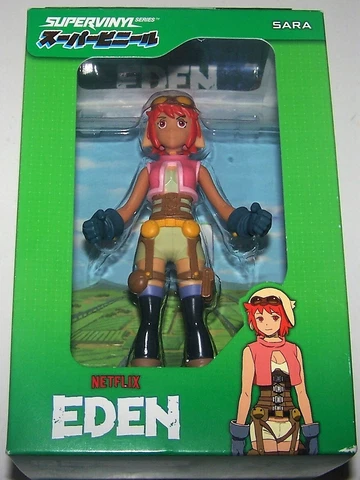 Super7 Eden Sara Figure 6" Vinyl Supervinyl Netflix Series - New Cover