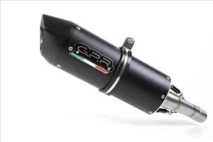 APRILIA TUAREG 660 2021 - 2024 e5 SLIP ON EXHAUST SYSTEM FURORE NERO GPR - Bild 1 von 3