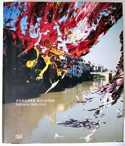 GERHARD RICHTER EDITIONS 1965-2013 ART BOOK HATJE CANTZ ABSTRACT PAINTING PRINT - Picture 1 of 23