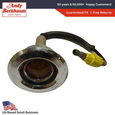 Dodge Plymouth Fury Polara 1968 conjunto de marcador lateral trasero redondo 2853651 nuevo de lote original Foto 1 de 4