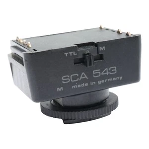 Metz SCA 543 Blitzschuh Adapter For Nikon Analog - Picture 1 of 3