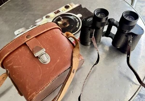 ! CARL ZEISS JENA Fernglas DELTRINTEM 8x30 Feldstecher binoculars FADENKREUZ - Picture 1 of 10