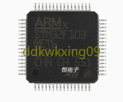 1PCS NEW STM32F103RET6 chip 32-bit microcontroller - Image 1 of 2