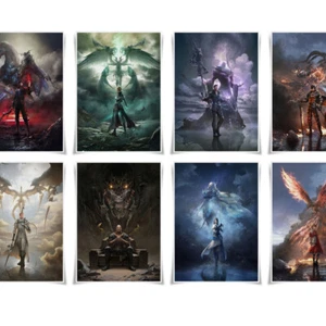 Characters Poster Eikon A3 Print for Final Fantasy XVI Wall Art Game Decor - Picture 1 of 13