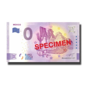 Euro Souvenir México MXAA 2021-1 México Color MUESTRA Tarjeta de Recuerdo - Imagen 1 de 2