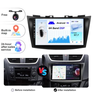32G Autoradio Android 14 Per Suzuki Swift 2011-2017/Suzuki Ertiga 2012-2017 DAB - Foto 1 di 20