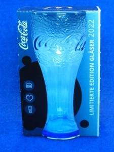 MC DONALDS COCA COLA GLAS GLASS DEUTSCHLAND GERMANY 2022 NACHTBLAU NIGHTBLUE - Picture 1 of 4