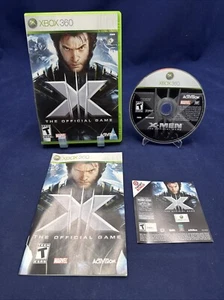 X-Men: The Official Game (Microsoft Xbox 360, 2006) CIB Complete In Box Tested - Picture 1 of 7