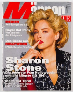 Sharon Stone BRAD PITT Juliette Lewis VERSACE Quentin Tarantino TESTINO Vogue De - Picture 1 of 14