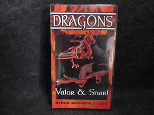 New Factory Sealed Steve Jackson Games Dragons: Valor & Snarl - D&D addition - Picture 1 of 4