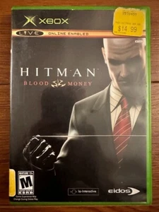 Hitman Blood Money Video Game Xbox Original 2006 Shooter Action Tested W/ Manual - Picture 1 of 3
