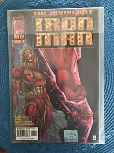 1997 DIRECT EDITION MARVEL COMICS "THE INVINCIBLE IRON MAN" ISSUE # 4 - Foto 1 di 2