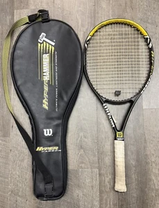 Wilson Hyper Hammer 6.3 Carbon Tennis Racket Racquet 4-3/8" Oversize 110 & Case - Picture 1 of 10