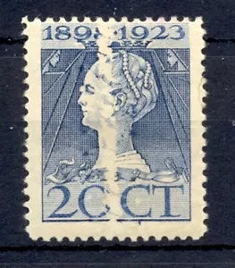 NETHERLANDS 1923 VARIETY - PRINT ERROR - WHITE LINE - * VF - Picture 1 of 1