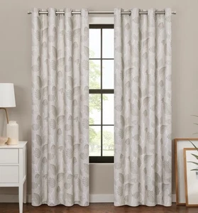 Cortina Eclipse Blackout; Panel Cortina Hoja Larissa Ojal Color Lino 50x84 - Imagen 1 de 4
