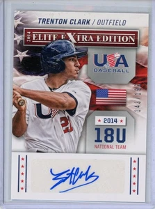 2014 Panini ISA Baseball Elite Extra Trenton Clark Rookie Auto SP /199 Autograph - Picture 1 of 2