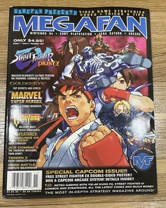 Megafan Band 1 Ausgabe 3 November 1997 Capcom Ausgabe mit Street Fighter Poster - Bild 1 von 9