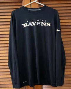 Baltimore Ravens Nike Dri-Fit Langarmshirt Herren Large - Bild 1 von 5