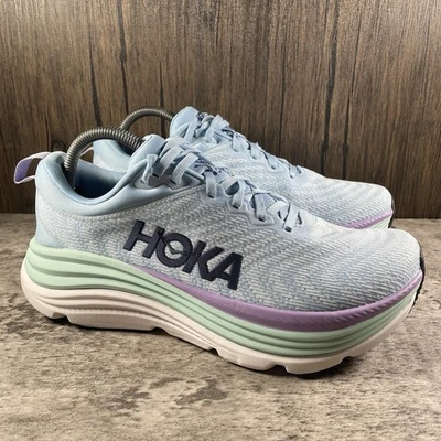 Hoka One One Gaviota 5 Women’s 9 B Airy Blue Sunlit Ocean Running *NO INSOLES* - Image 1 of 4