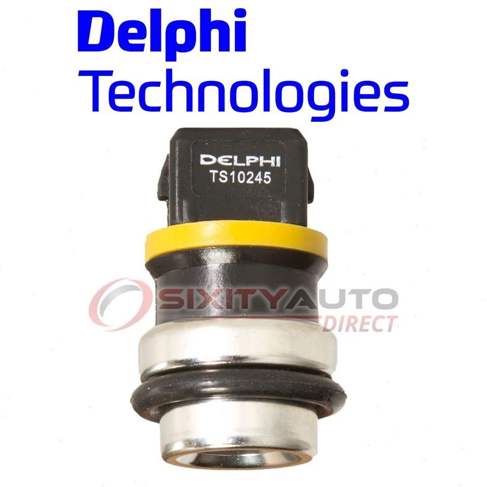Delphi Coolant Temperature Sensor for 1993-1999 Volkswagen Jetta 1.9L 2.0L aq Foto 1 de 4