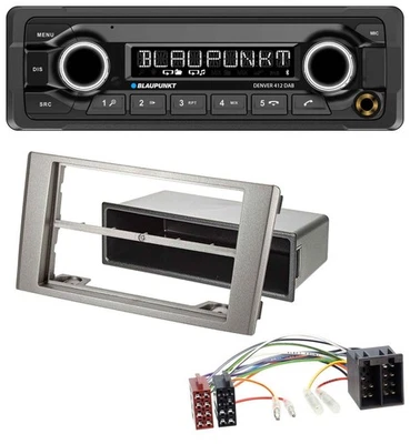 Blaupunkt Bluetooth DAB MP3 USB Autoradio für Iveco Daily (2006-2014) silber - Bild 1 von 4
