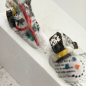 Jack in the Box Antena Toppers Muñeco de Nieve Lote de 2 Nuevos Sellados Vacaciones Coleccionables - Imagen 1 de 8