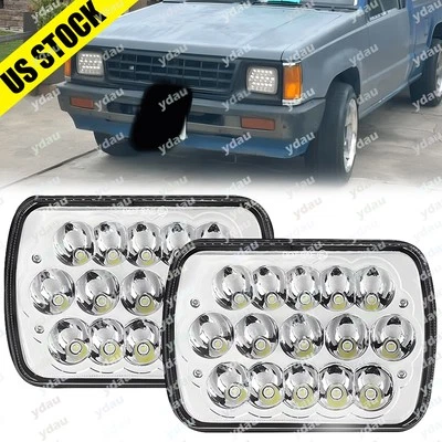 Par de faros LED 7x6" lámpara de haz alto-bajo para Mitsubishi Mighty-Max 1983-1995 Foto 1 de 4