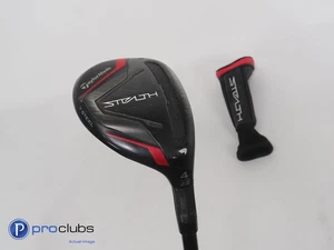 TaylorMade Stealth 22* 4 Hybrid w/ HC - Mitsubishi C6 Series Regular Flex 348073 - Picture 1 of 4
