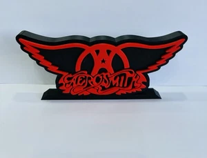 Decorative Aerosmith  Rock self standing sign logo display POP 3D music - Picture 1 of 4