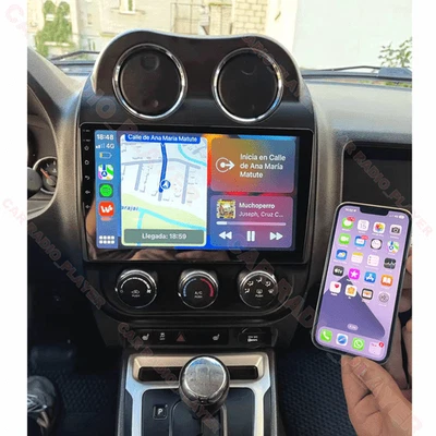 2+32G Android 13 Car Stereo Radio GPS Carplay For Jeep Patriot Compass 2009-2016 - Image 1 of 4