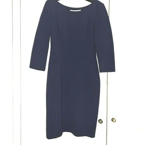 Diane von Furstenberg, Marilyn shift dress; blue/ purple, US 4; UK 8 - Picture 1 of 6