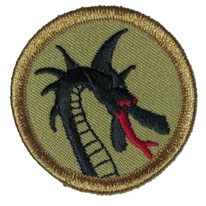 Parche emblema insignia de la Patrulla Dragón Negro de Boy Scouts of America BSA - Imagen 1 de 4