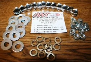 KIT DE PERNOS DE PARACHOQUES DELANTERO Y TRASERO PLYMOUTH DUSTER 1971/1972 48 PIEZAS - Imagen 1 de 1