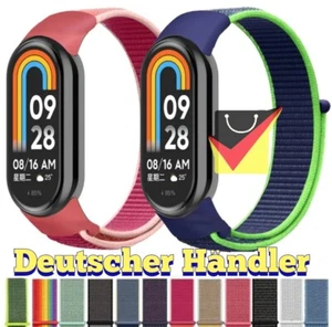 Armband für Xiaomi Mi Band 8 / 9 Sport Fitness Tracker Nylon Ersatz band strap - Zdjęcie 1 z 34