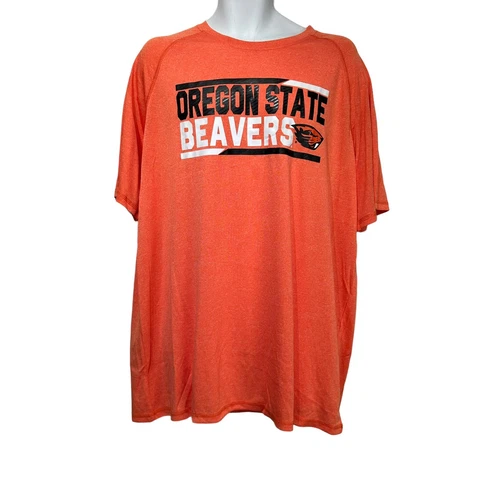 Rivalry Threads Oregon State Beavers Orange Short Sleeve T Shirt Size 2XL Cover