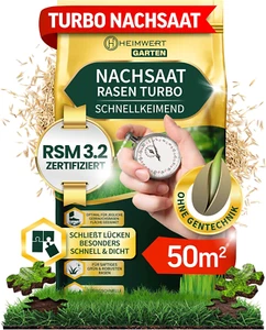 Rasensamen Schnellkeimend Turbo Nachsaat Grassamen Schnellkeimend Nach Original - Bild 1 von 7