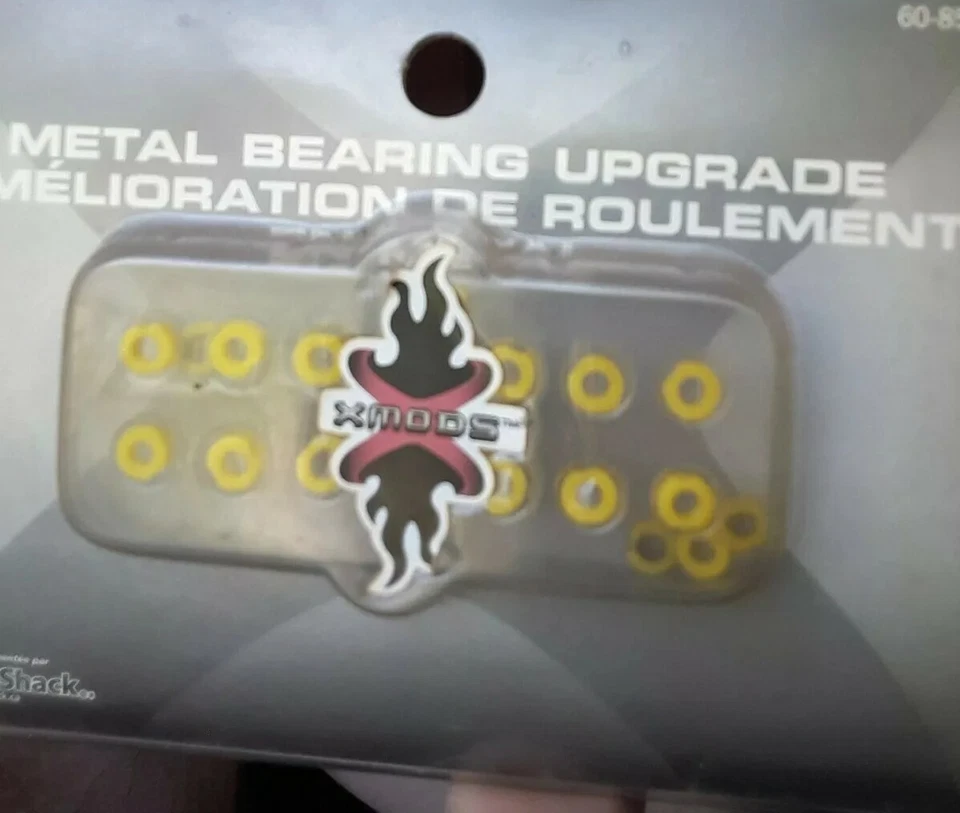  XMODS FACTORY REPLEACMENT GENERATION 1 YELLOW 14 PLASTIC BEARINGS KIT RARE! - Image 1 of 1