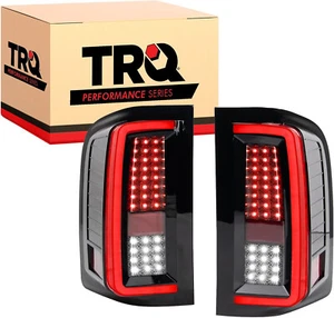 Luz trasera TRQ Performance lente transparente carcasa negra barra de tubo LED C para camión GM - Imagen 1 de 13