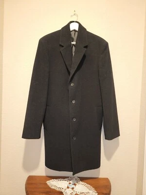 Mens Apt 9 Wool Blend Pea Coat Jacket Dress Coat MEDIUM - Image 1 of 3